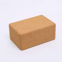 Private Label Cork Yoga Block High Density Cork Brick