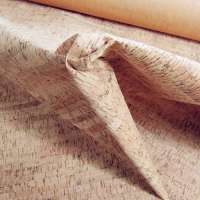 New Style Natural Cork Leather Fabric