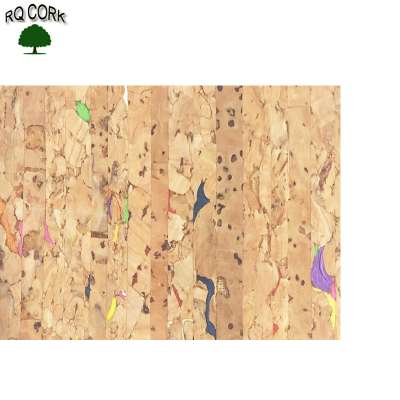 RQ CORK Beautiful EVA Strip Cork Fabric for Hot Sale